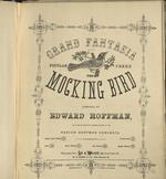 Grand fantasia on the popular theme The mocking bird.